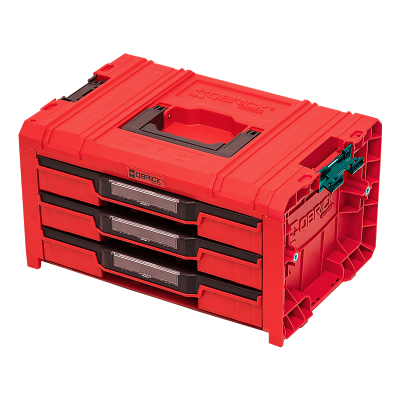 Skrzynka narzędziowa qbrick pro drawer 3 toolbox 2.0exp.red 
