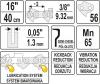 łańcuch tnący do pilarki 16'''' 3/8'' 1.3mm 56z