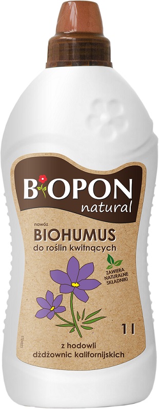 Biohumus - do roślin kwitnących płyn 1l                     