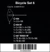 Zestaw wkrętaków t hex i torx bicycle set 6, 10 część       