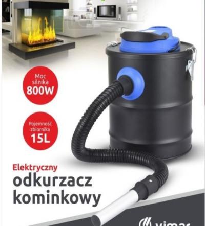 Odkurzacz do kominków 800 w , pojemność 15l