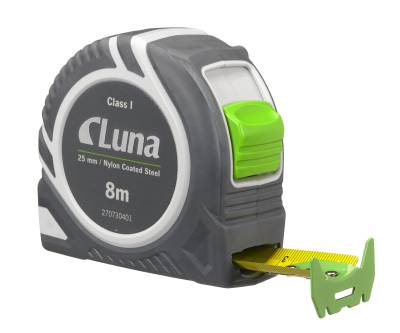 Miara stalowa zwijana magnetyczna push lock 8m              