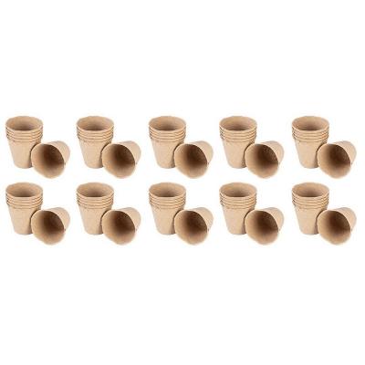 Rozsadniki torfowe 8*8*7.8 cm, 60 sztuk                     