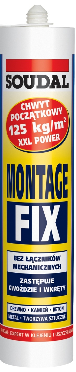 Klej montażowy montage fix 280ml                            