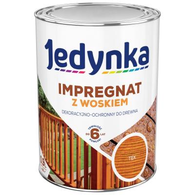 Impregnat do drewna z woskiem jedynka teak 2.5l             