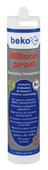 Silicon universalny 310ml czarny pro4                       