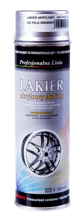 Lakier color spray 500ml felga                              