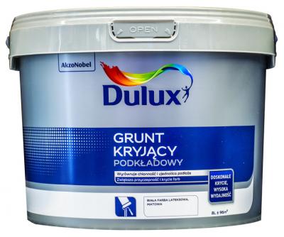 Dulux grunt kryjący podkładowy biały 8l                     