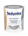 Jedynka deco&protect drewno i metal mat szary 0,7l          