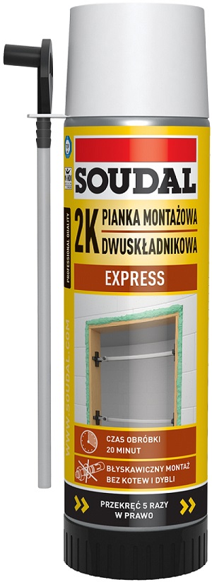 Pianka montażowa 400 ml 2k dwuskład                         