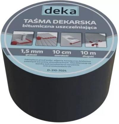 Taśma uszczelniająca dekarska alubutyl 10cm*10mb antracyt   