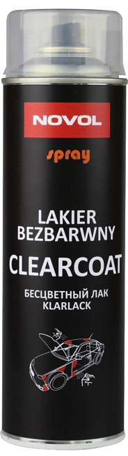 Spray clearcoat lakier bezbarwny 500 ml                     