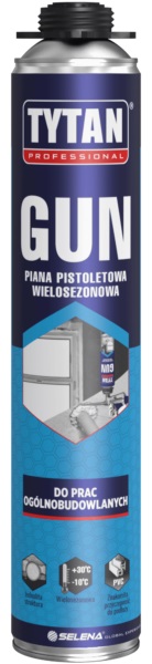 Pianka pistoletowa tytan professional wielosezonowa 750ml   