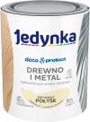 Jedynka deco&protect drewno i metal satyna kremowy 0,7l     