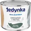 Jedynka deco&protect drewno i metal satyna zielony ciem 0,2l