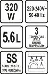 Wolnowar 290w, 5.6l.                                        