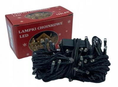 Lampki choinkowe 100led multikolor 5,3m                     