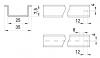 Szyna standard rail 101 1m                                  