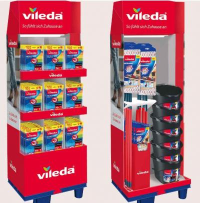 Stand vileda zestaw mopy super mocio                        