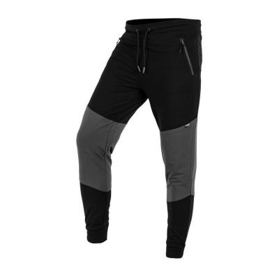 Spodnie dresowe comfort czarno-szare rozmiar m              