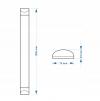 Lampa linowa led smd 120cm 36w 4000k                        