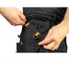 Spodnie robocze hd slim odpinane kieszenie rozmiar 3xl      