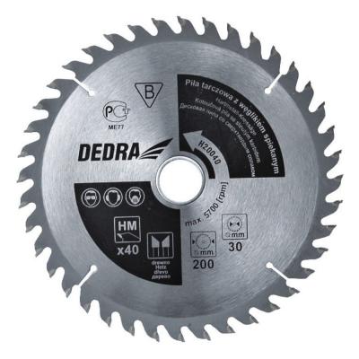 Piła tarczowa do drewna 250/30mm 40 zębów                   