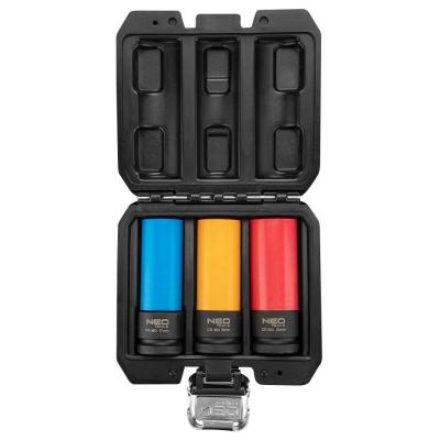 Nasadki do felg aluminiowych, 3 szt (17,19,21mm)            