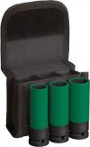 Zestaw kluczy nasadowych 1/2'' xl pro s 3szt.               