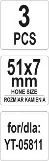 Kamienie wymienne do honownicy 2''                          