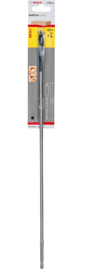 Wiertło łopatkowe self cut long 8*400mm                     