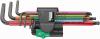 Zestaw kluczy trzpieniowych 950/7 hex-plus multicolour      