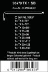 Zestaw kluczy trzpieniowych torx blacklaser                 