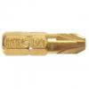 Grot, bit, końcówka 1/4/25mm  pz2  tin 2szt                 