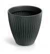 Doniczka latia round midl - granit                          