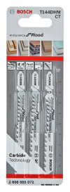 Brzeszczot do wyrzynarki t144dhm end wood 3szt.             