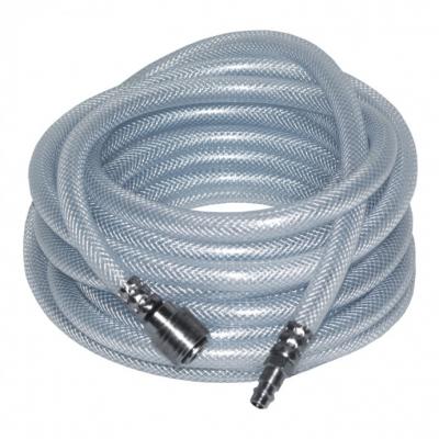 Wąż 15m powietrza zbrojony pvc 9,5*15mm szybkozłączki       