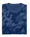 T-shirt roboczy camo navy, rozmiar l                        