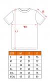 T-shirt roboczy camo navy, rozmiar l                        