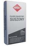 Piasek kwarcowy suszony 25kg 0.5-1.0mm                      
