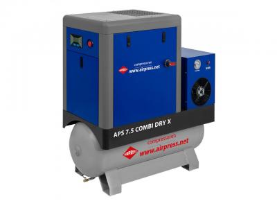 Kompresor śrubowy aps 7.5 combi dry x                       