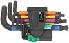 Zestaw kluczy trzpieniowych 950/9 hex-plus multicolour      