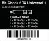 Zestaw bit-check 6 tx universal 1, 6cz.                     