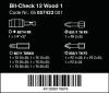 Zestaw bitów bit-check 12 wood 1, 12cz.                     