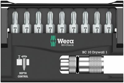 Zestaw bitów bit-check 10 drywall 1 10 część                
