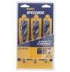 Zestaw wierteł do drewna blue groove 6x 20,22,25 mm         