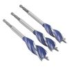 Zestaw wierteł do drewna blue groove 6x 20,22,25 mm         
