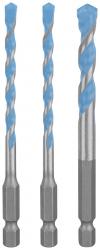Zestaw wierteł expert multiconstruction hex-9 set 3pc       