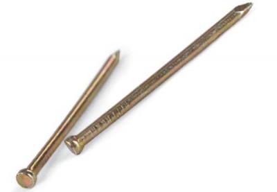 Gwoździe stolarskie zp 1.2*30mm ocynkowane na żółto         