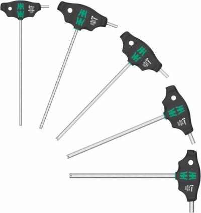 Zestaw wkrętaków profil hex plus w 454/5 hf shk set 1, 5cz. 